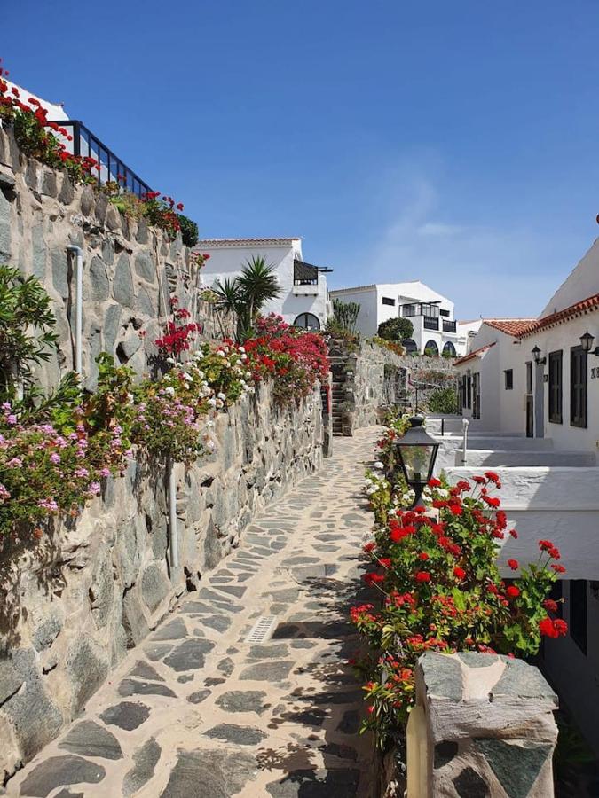 Very Romantic Seaview Apartment Patalavaca Mogan With Warm Pool Eksteriør billede