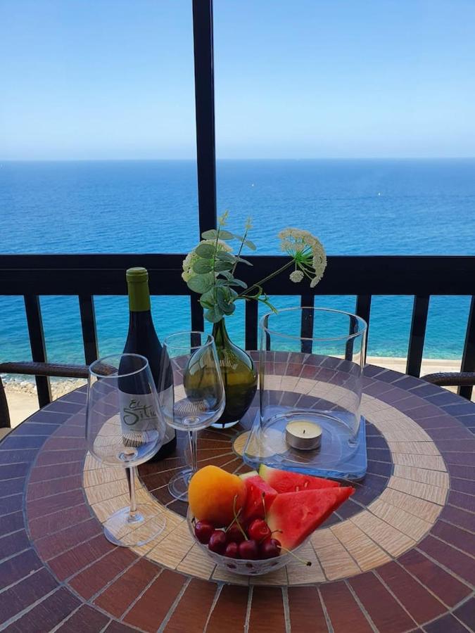 Very Romantic Seaview Apartment Patalavaca Mogan With Warm Pool Eksteriør billede
