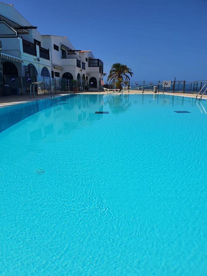 Very Romantic Seaview Apartment Patalavaca Mogan With Warm Pool Eksteriør billede