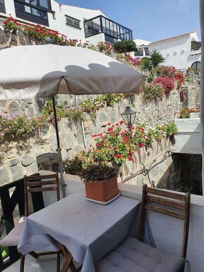 Very Romantic Seaview Apartment Patalavaca Mogan With Warm Pool Eksteriør billede