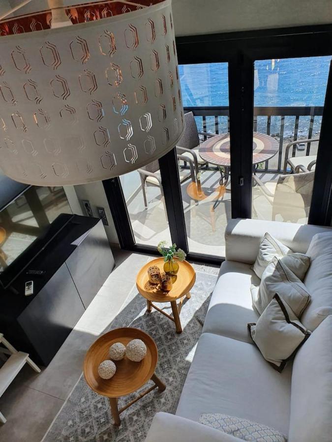 Very Romantic Seaview Apartment Patalavaca Mogan With Warm Pool Eksteriør billede