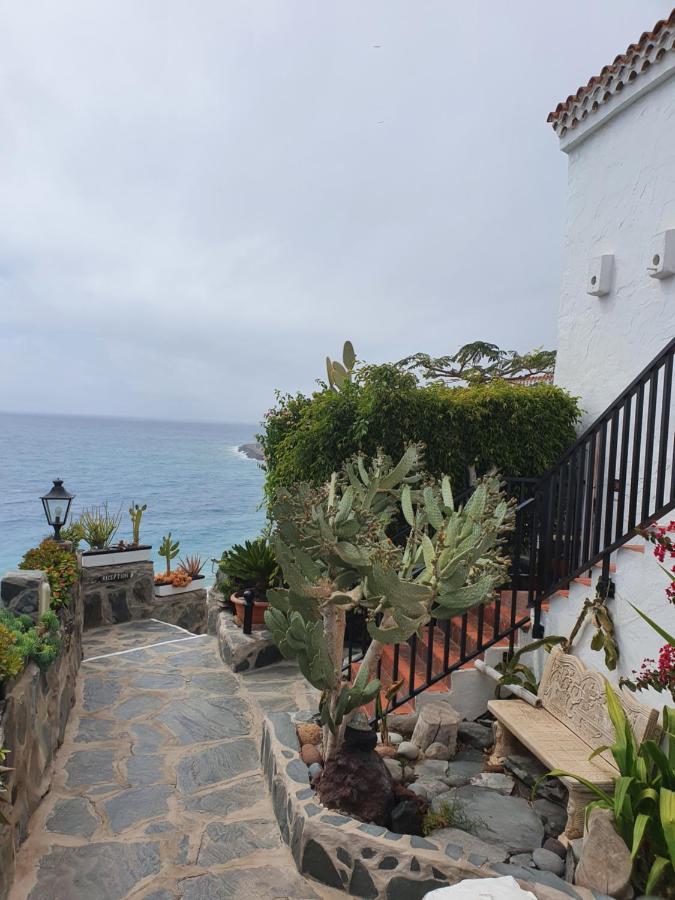 Very Romantic Seaview Apartment Patalavaca Mogan With Warm Pool Eksteriør billede
